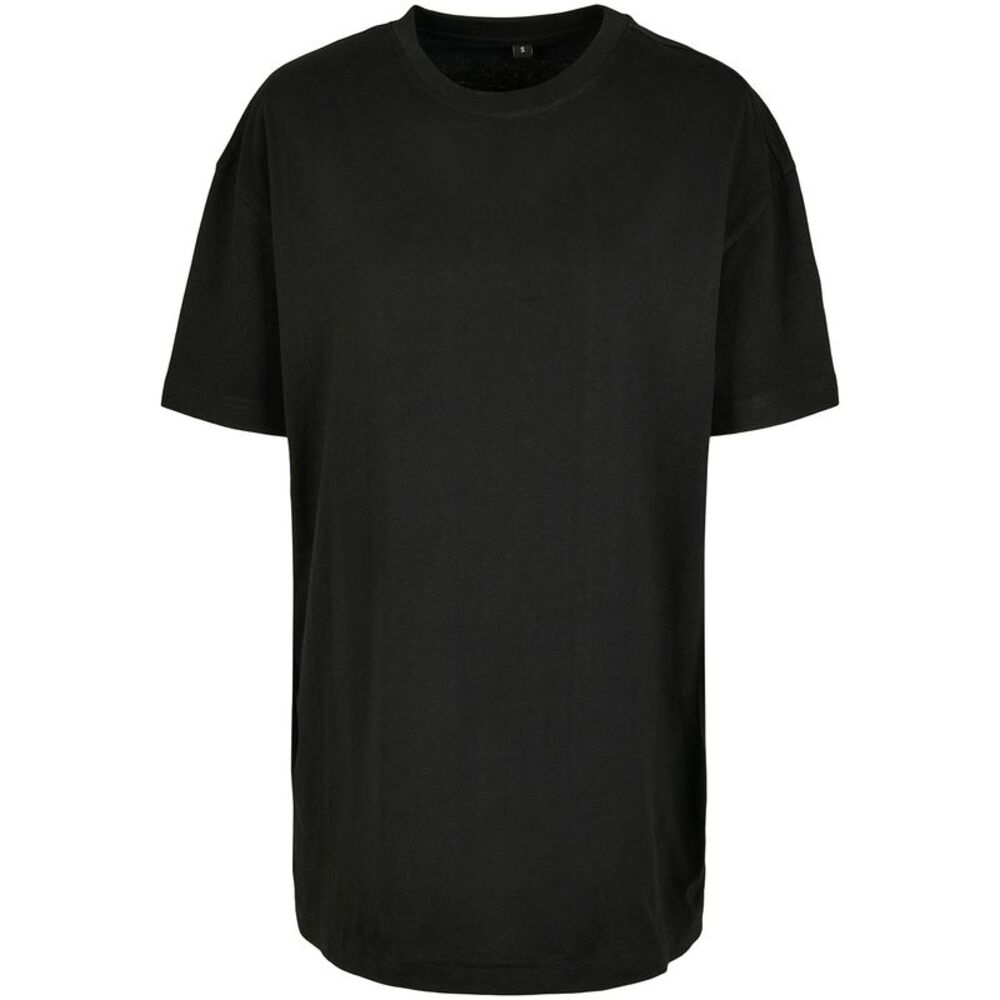 Build Your Brand Womens/Ladies Boyfriend Oversized T-Shirt / Black